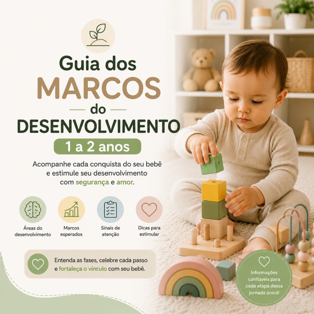 Guia dos marcos do desenvolvimento (1 a 2 anos)